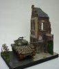 RT-Diorama 35202 Diorama-Base:Brick House Ruin 1/35